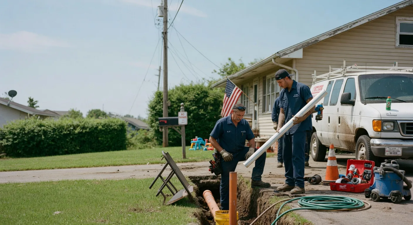 Sewer Line Inspection in Houston, PA
